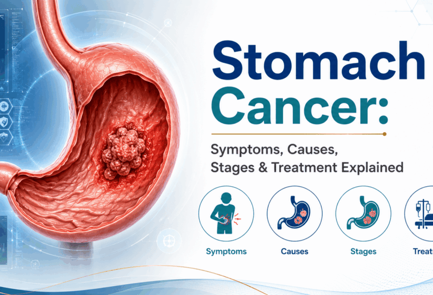 Stomach Cancer Symptoms, Causes, Stages & Treatment Explained